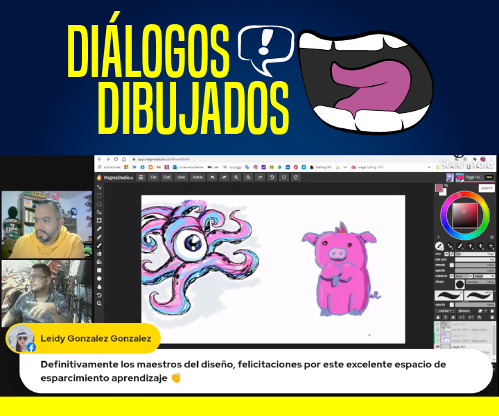 Diálogos Dibujados Diálogos Dibujados, espacio de conocimiento e interacción