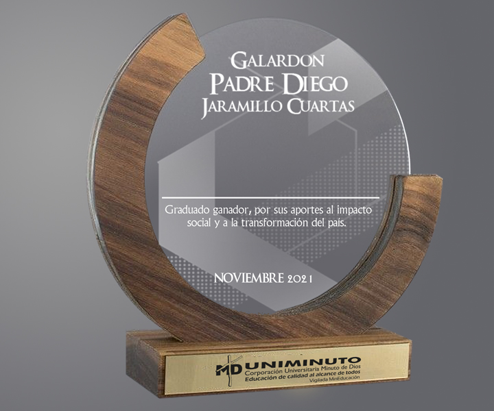 Galardón Padre Diego Jaramillo Cuartas UNIMINUTO Premio Galardón Padre Diego Jaramillo Cuartas UNIMINUTO