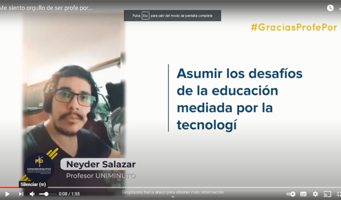 video Gracias profesores