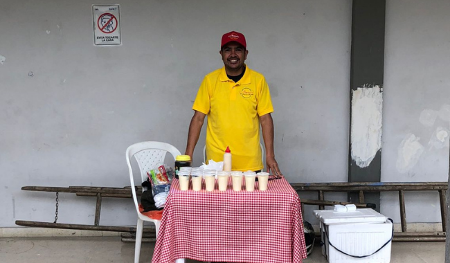 Emprendimiento de alimentos en Chinchiná