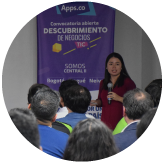 Descubriendo negocios TIC Personas participando en la fase de descubrimiento de negocios TIC