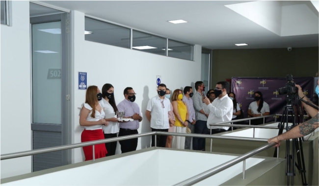Comunidad educativa en inauguración nuevo edificio sede Cúcuta