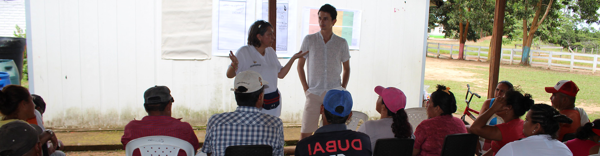 Trabajo de campo con la Comunidad de Mapiripan