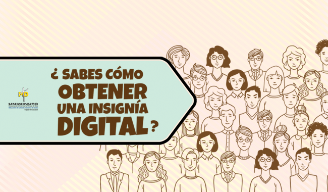 Grupo de personas sobre Insignias Digitales Uniminuto 