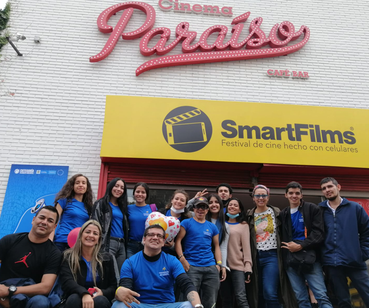 Estudiantes de UNIMINUTO participan en SmartFilms