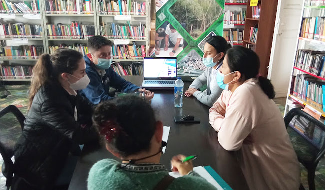 Comunidad participando del proyecto CTeI para la Guadua en Cundinamarca