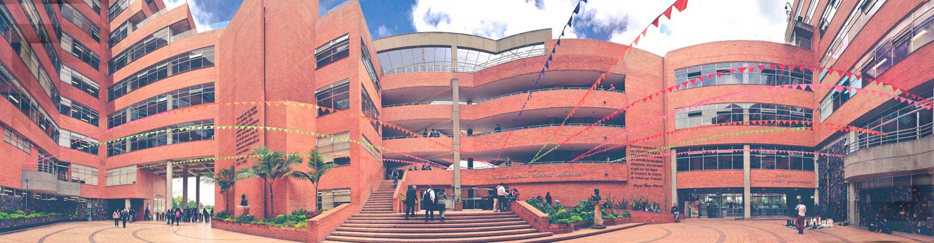 Panorámica de los 3 edificio UNIMINUTO Bogotá Calle 80