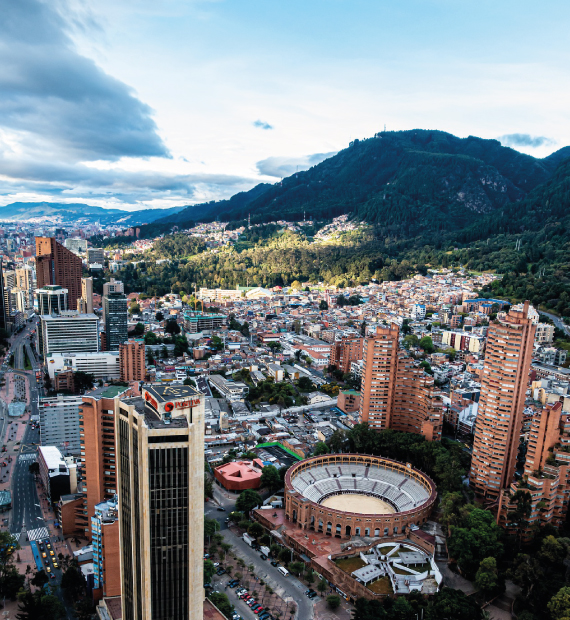 Panorámica de Bogotá - Colombia