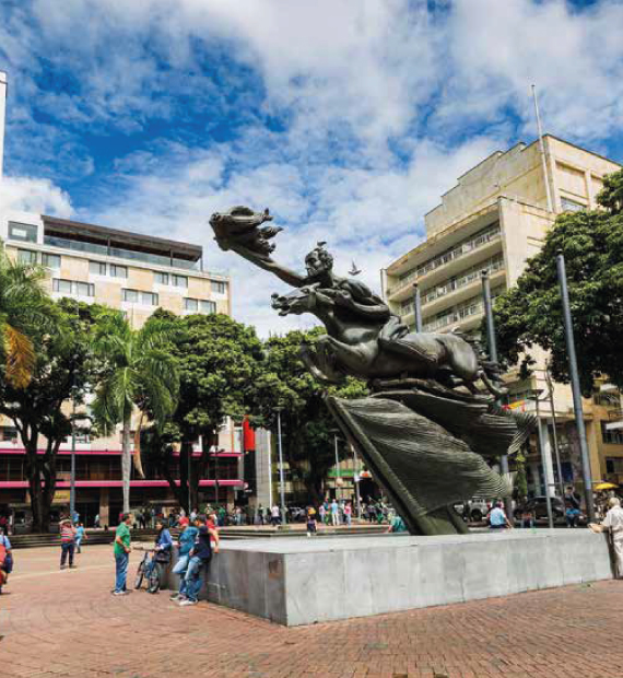 Plaza en Pereira Colombia