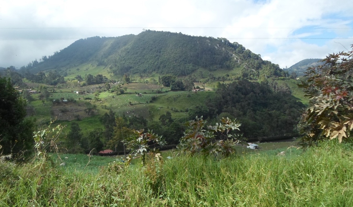 Paisaje de Pasca, Cundinamarca