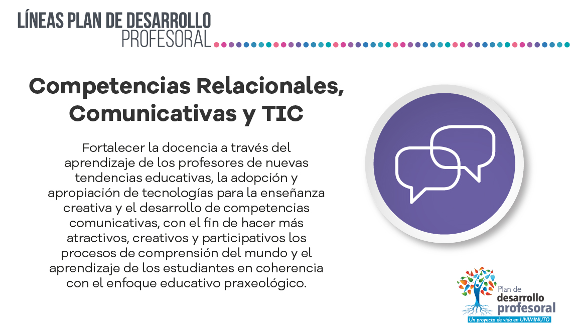 Competencias relacionales, comunicativas y TIC