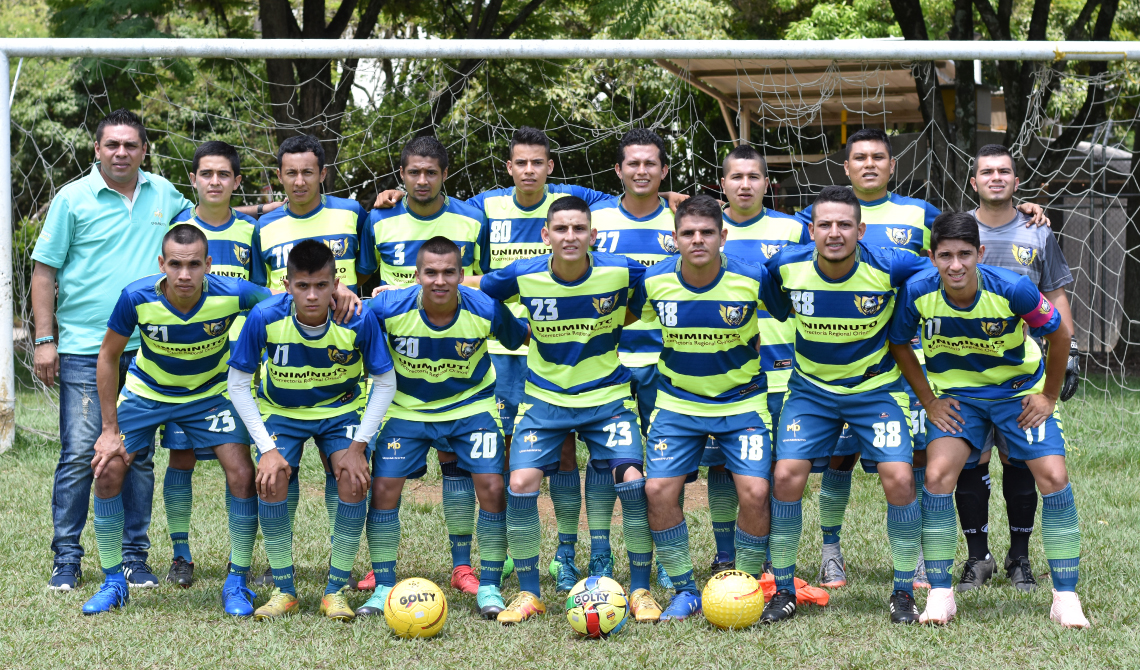 Equipo de fútbol masculino de la Vicerrectoría Regional Orinoquía.
