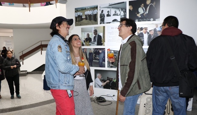Los profesores de la Rectoría Bogotá - Presencial, celebraron su día en el Museo de Arte Contemporáneo de Bogotá - MAC.