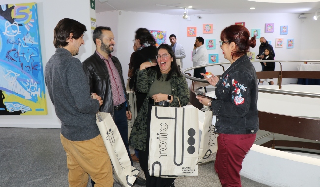 Los profesores de la Rectoría Bogotá - Presencial, celebraron su día en el Museo de Arte Contemporáneo de Bogotá - MAC.