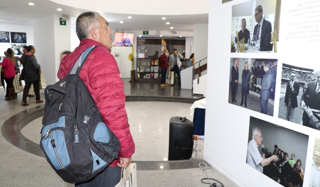 Los profesores de la Rectoría Bogotá - Presencial, celebraron su día en el Museo de Arte Contemporáneo de Bogotá - MAC.