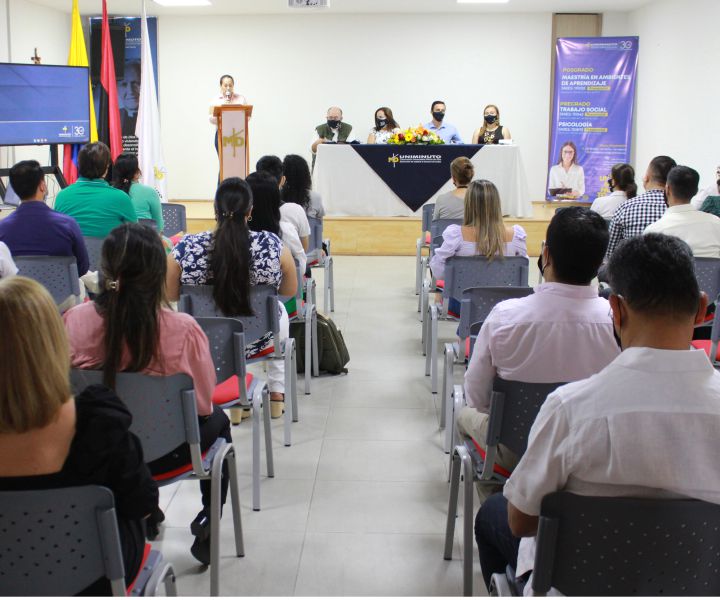 Asistentes a lanzamiento nuevos programas Uniminuto CR Cúcuta 