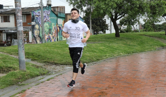 Colaboradores participaron de la Maratón UNIMINUTO 3K.