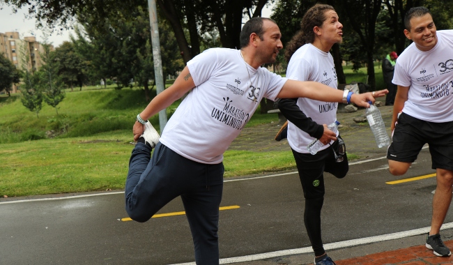 Colaboradores participaron de la Maratón UNIMINUTO 3K.