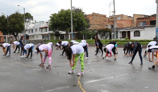 Colaboradores participaron de la Maratón UNIMINUTO 3K.