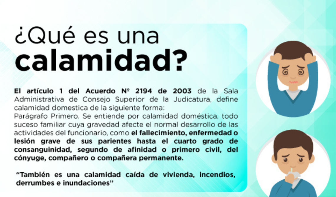 ¿Qué es una calamidad?