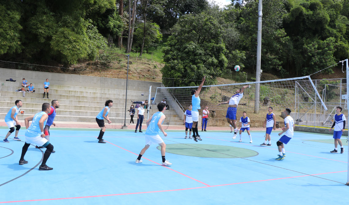 Competencia de voleibol