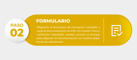 Proceso de inscripción