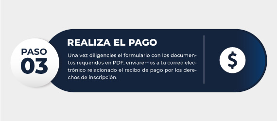 Proceso de inscripción