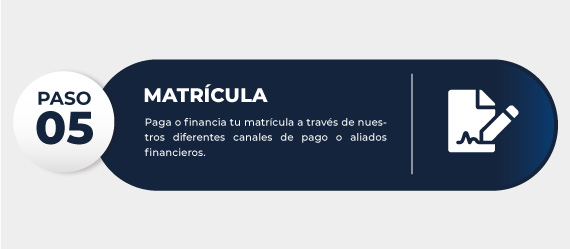 Proceso de inscripción