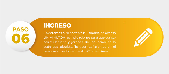 Proceso de inscripción