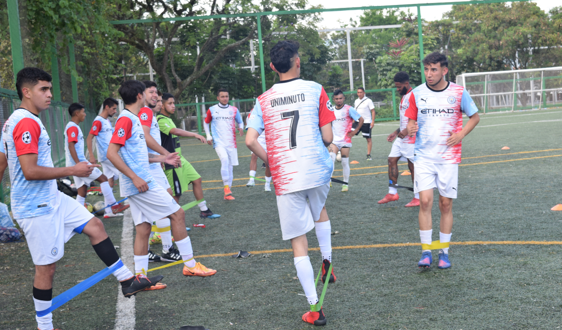 Entrenamiento equipo de fútbol Bogotá Presencial