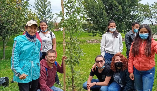 Participantes del Proyecto “Huertas Barriales y Caseras UPZ-29"