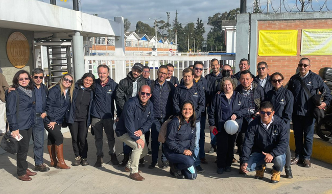 Visita a Indumil por parte de los profesores del programa