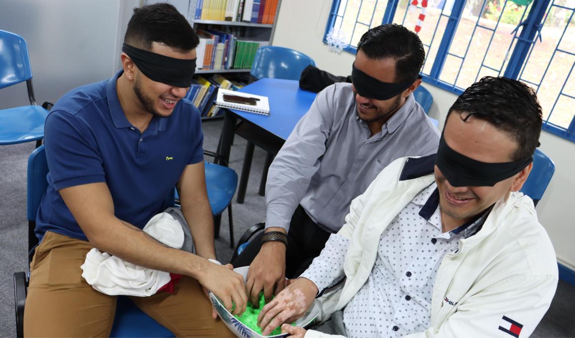 Investigadores del Centro Universitario de Ibagué participan del taller Tesoro Escondido impartido por el equipo de FARO.