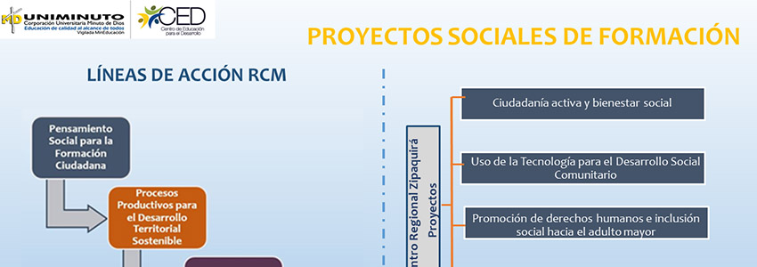 Proyectos sociales de formación Zipaquirá