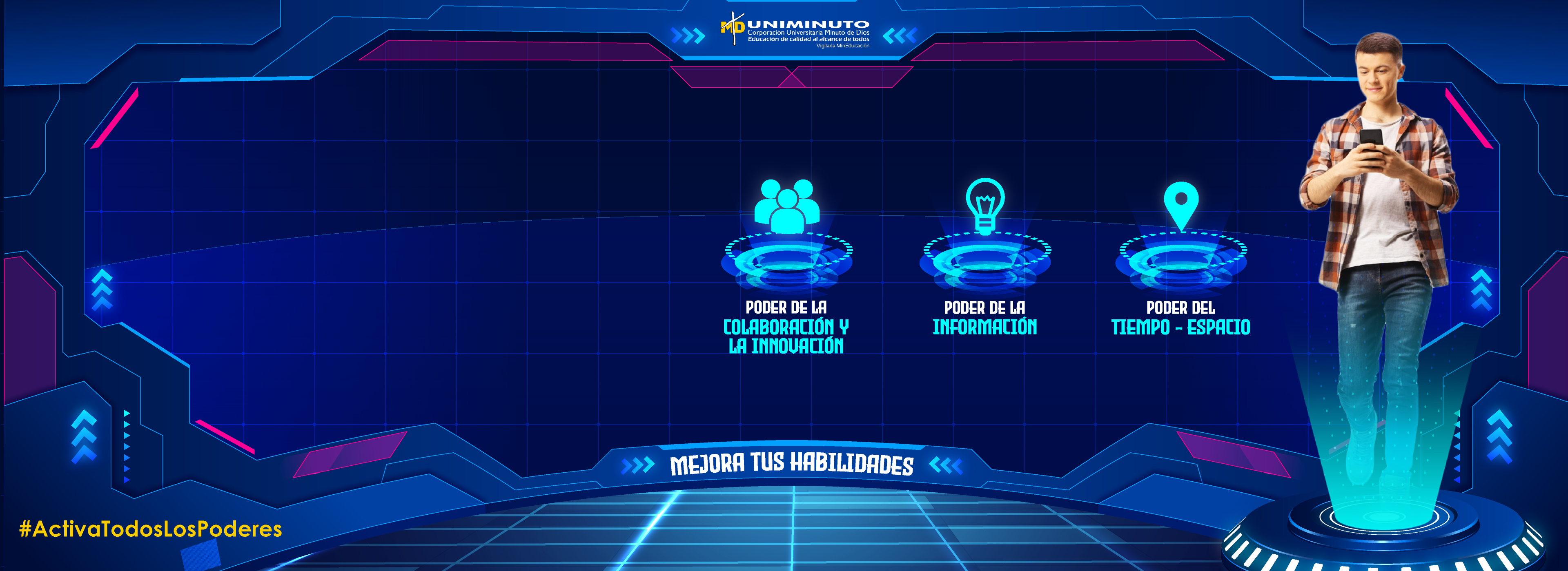 Activa todos los poderes