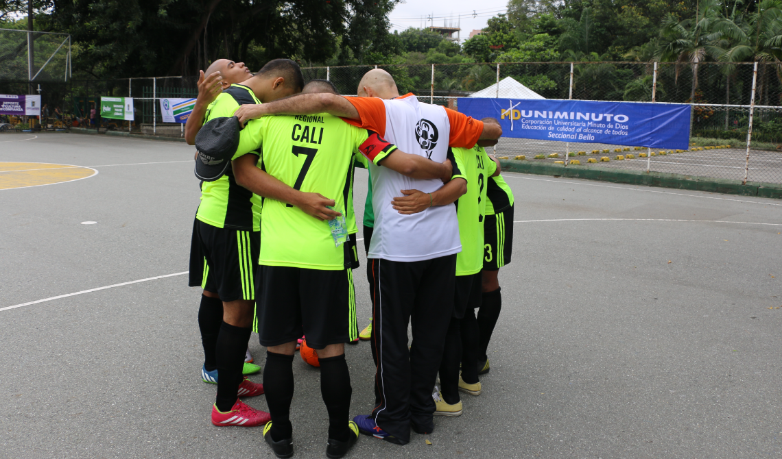 Reunión equipo de fútbol sala masculino.