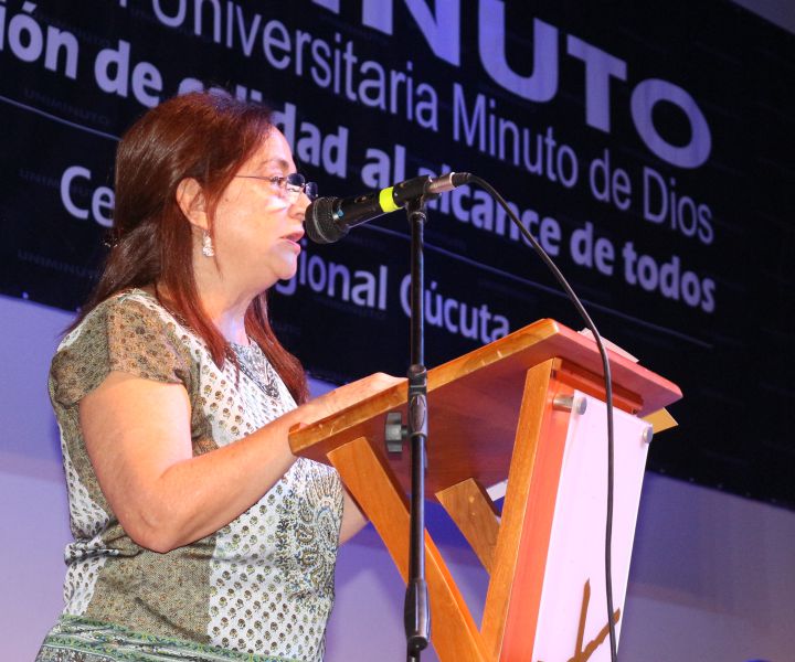 Fabiola Garcia-Herreros, directora de uniminuto Norte de Santander 