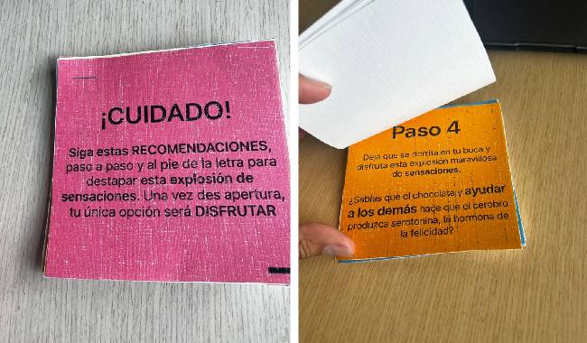 Los colaboradores aprendieron el proceso de elaboración de este dulce regalo.