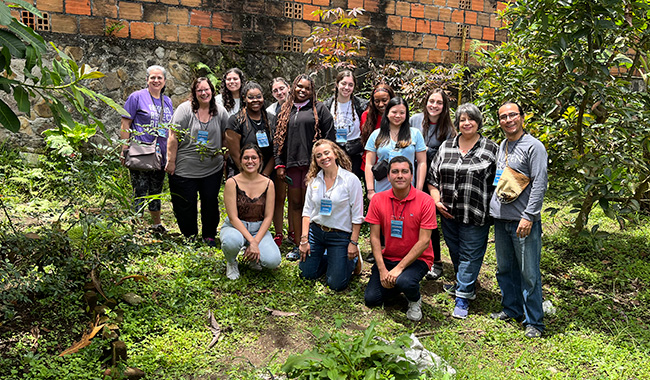 Voluntarios internacionales de Sacred Heart University en el Eje Cafetero