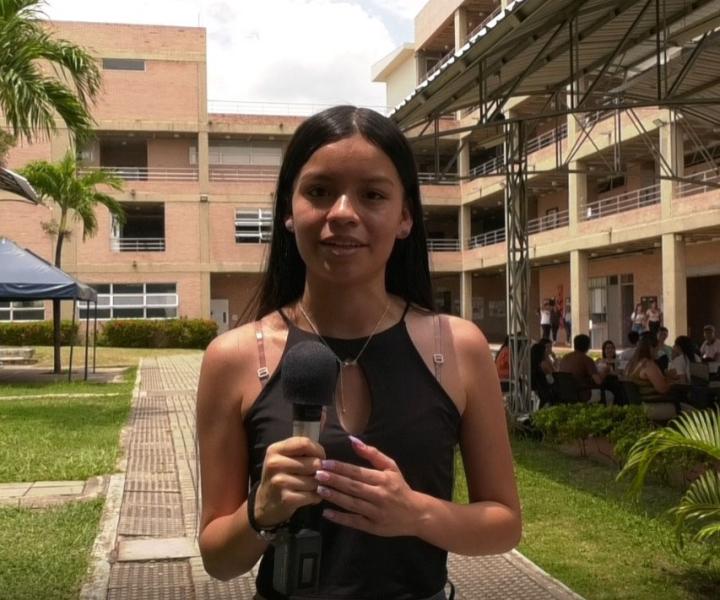 María Paula Morales, estudiante de Administración Financiera de UNIMINUTO Girardot.  