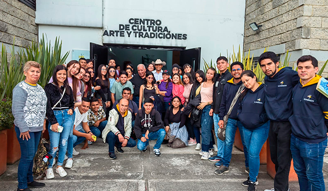 Equipo de Pastoral Bogotá junto con Rectoría Orinoquía 