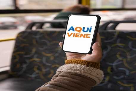 Identidad gráfica Aquí Viene App Identidad gráfica Aquí Viene App