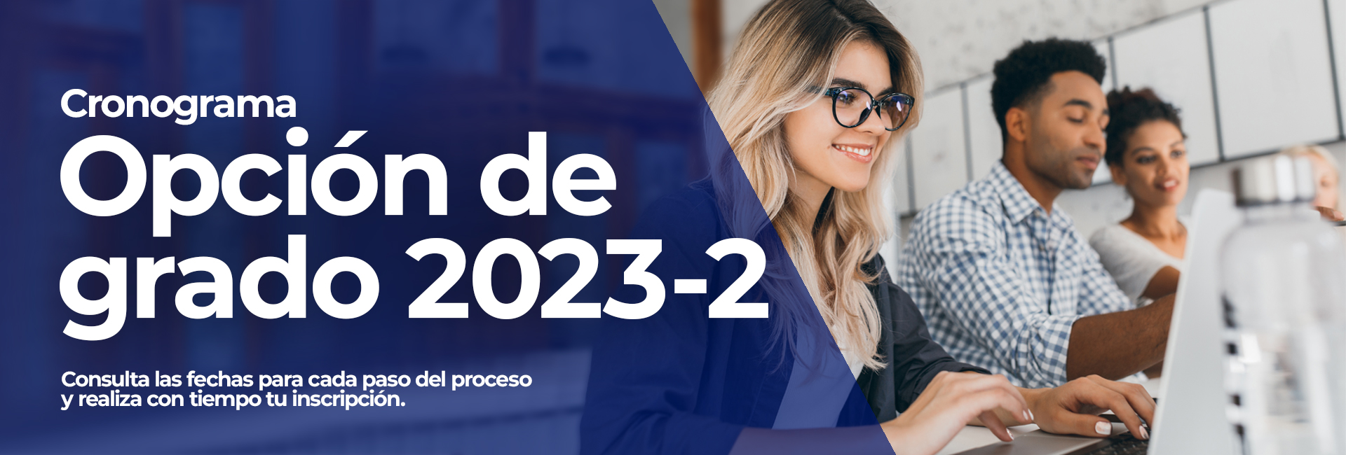 Banner opción de grado