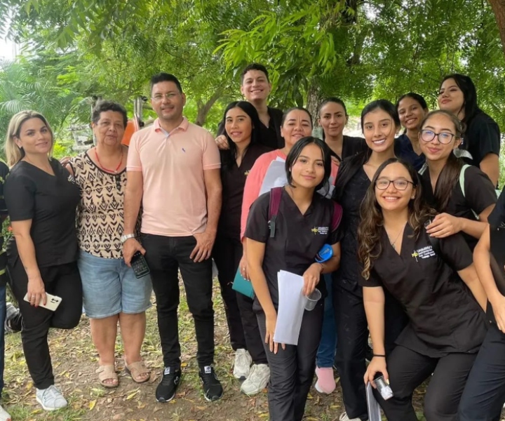 Estudiantes del programa de Trabajo Social.