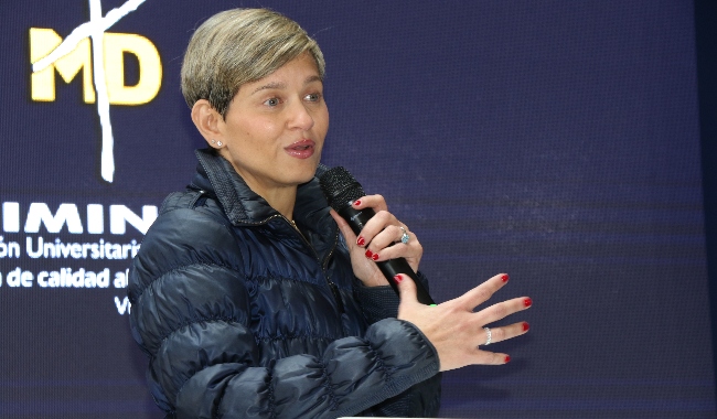 Verónica Alcoder, primera dama de Colombia.