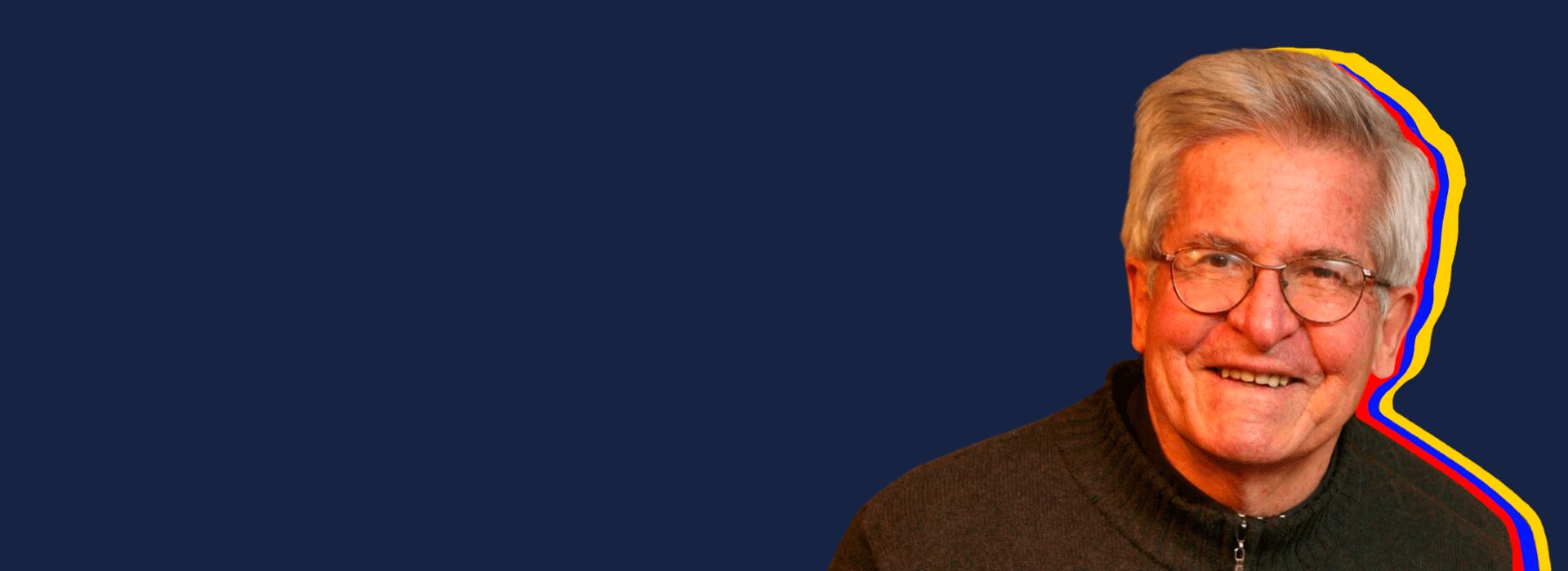 Padre Diego Jaramillo sonriendo 