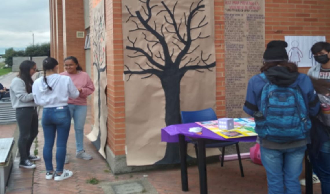 Actividades “Alas de la esperanza” reflexión en la conmemoración del día de la no violencia.