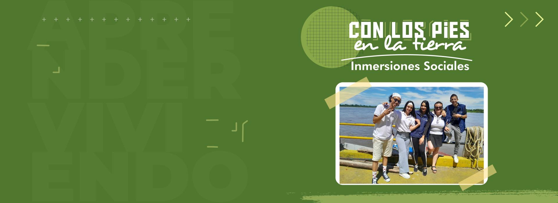 Foto estudiantes en territorio 