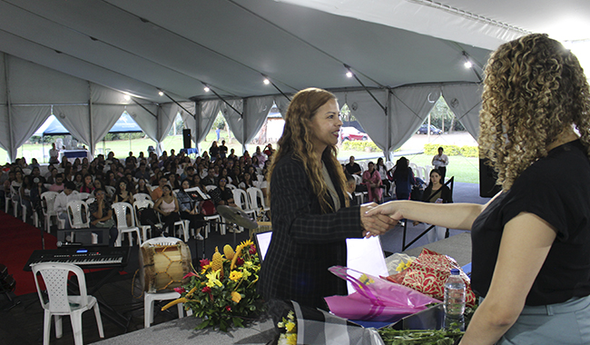 Entrega de beca