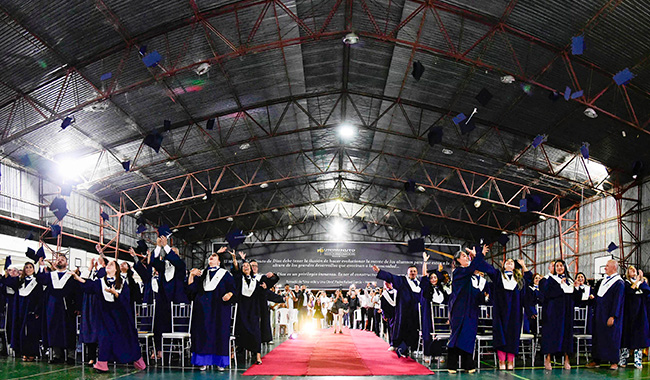 La ceremonia se vivió con gran emotividad